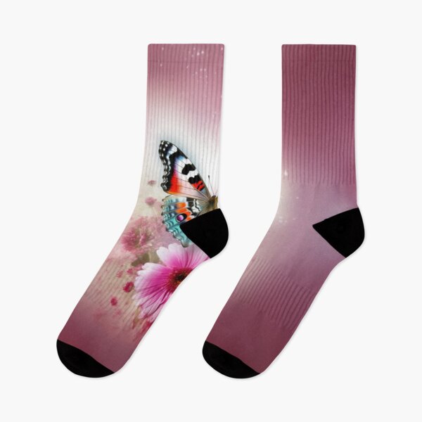 Item preview, VALENTINES  |  Butterfly & Flower designed and sold by RedHandedOD.