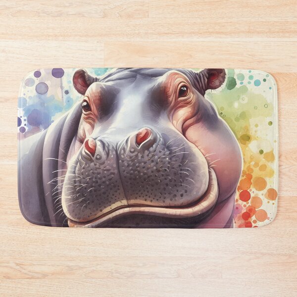 Item preview, Hippo Art #6 | Hippo Lovers designed and sold by ksgraphics222.