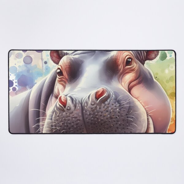 Item preview, Hippo Art #6 | Hippo Lovers designed and sold by ksgraphics222.