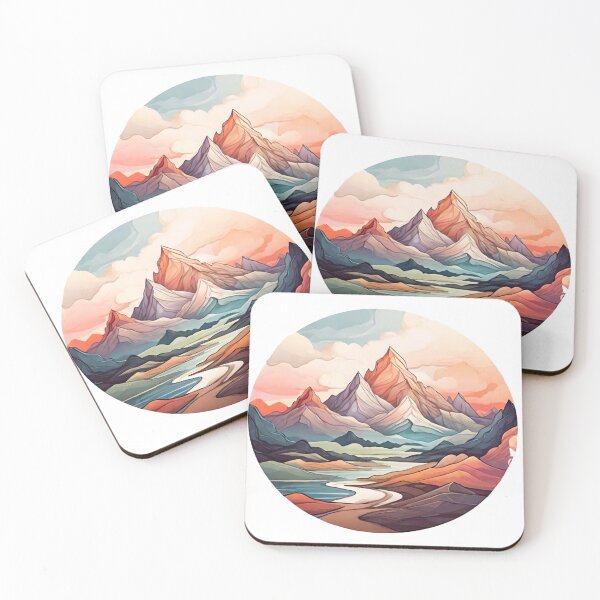 Item preview, Dreamlike Landscapes: Abstract Art Capturing Sun and Rivers (263) designed and sold by WASjourney.