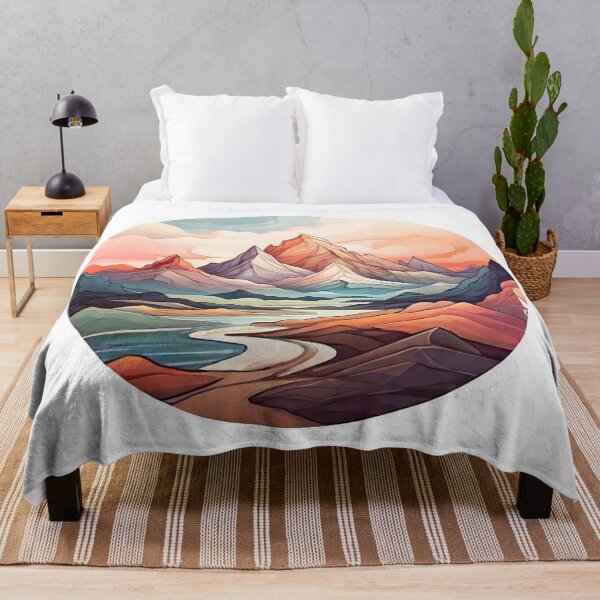 Item preview, Dreamlike Landscapes: Abstract Art Capturing Sun and Rivers (263) designed and sold by WASjourney.