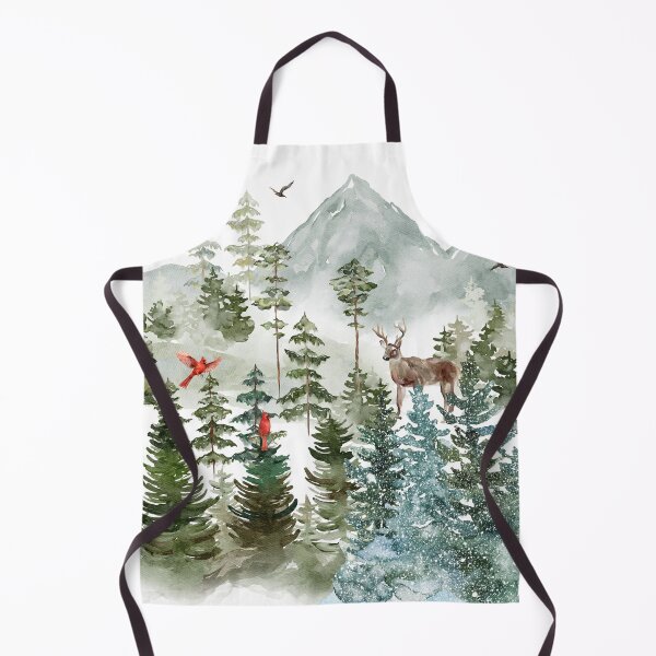 Item preview, Forest Deer and Cardinals designed and sold by tomorrowsart.