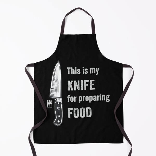 Item preview, This is my KNIFE for preparing FOOD - I love food - Knives lover designed and sold by ArtProjectShop.