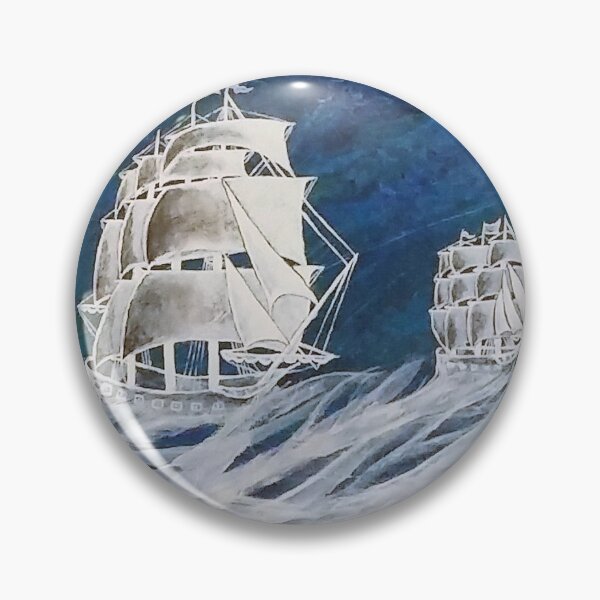 Item preview, boats sailing on a cloud of smoke designed and sold by janjacbu.