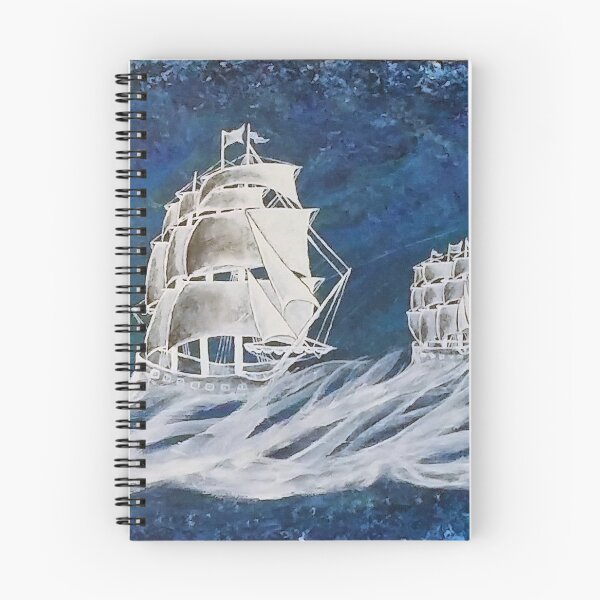 Item preview, boats sailing on a cloud of smoke designed and sold by janjacbu.