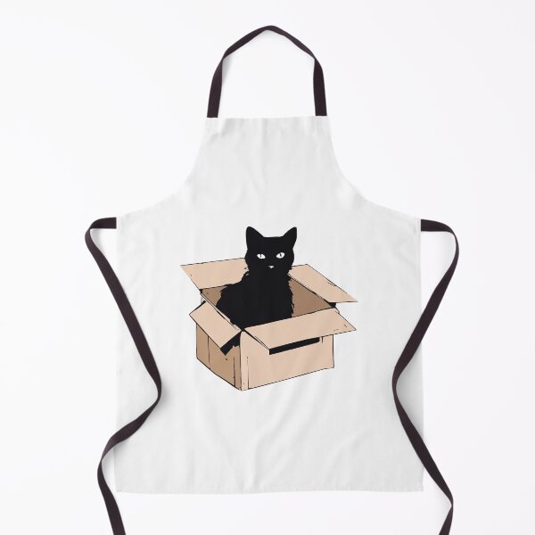 Item preview, cat box and cat litter box: Cat in box or Cardboard box designed and sold by The Knick Knack Nook.