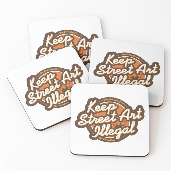 Item preview, Keep Street Art Illegal designed and sold by cultthirtythree.