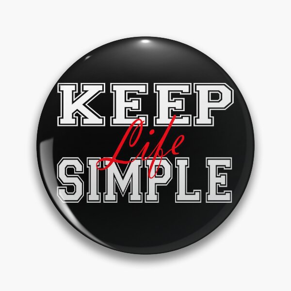 Item preview, Keep Life Simple designed and sold by theliftedguru.
