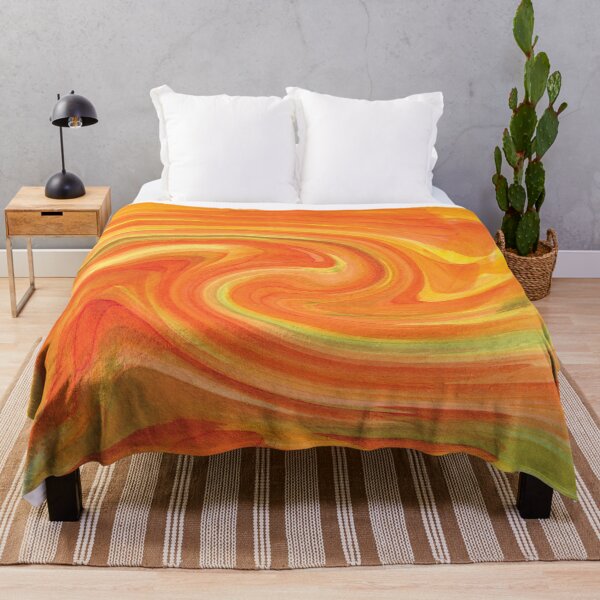 Item preview, Remolino de amanecer amarillo naranja designed and sold by Alexandria Levin.