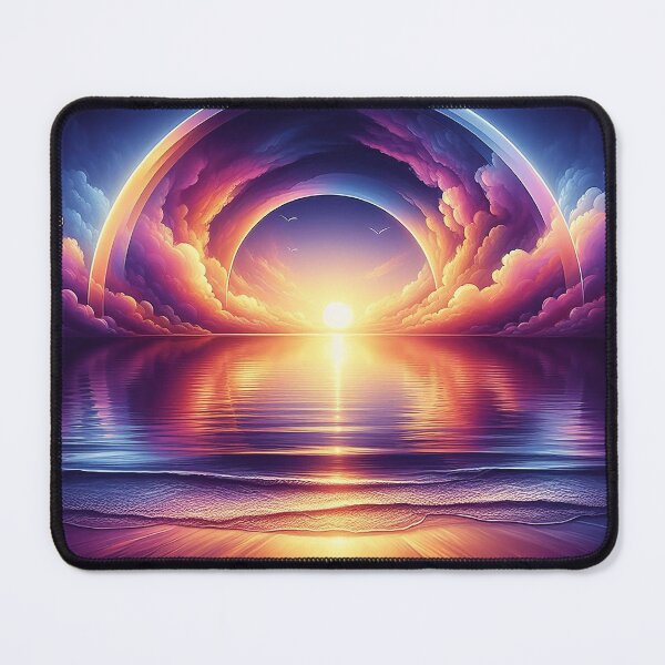 Item preview, Sunset Dreamscape Serenity designed and sold by TextileTrove.
