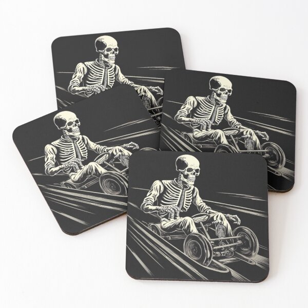 Item preview, skeleton driving auto body works designed and sold by Linework Studio.