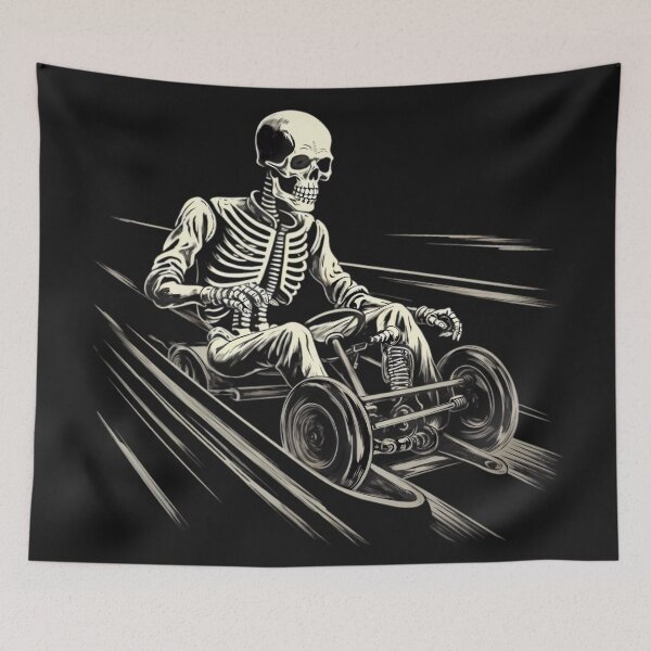 Item preview, skeleton driving auto body works designed and sold by Linework Studio.