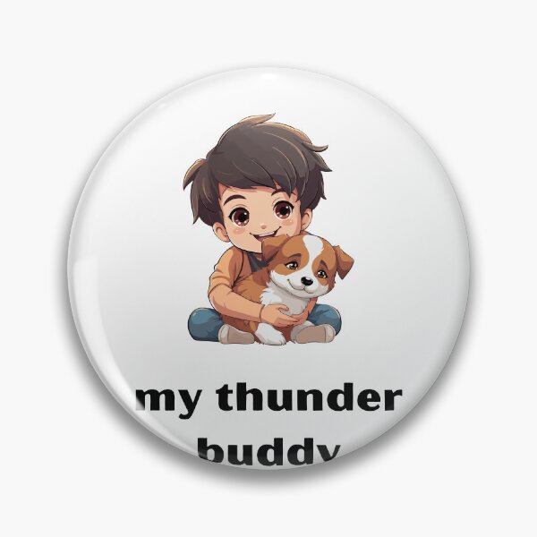 Item preview, My Dog is My Thunder Buddy - Thunder for dogs shirt - My thunder buddy  designed and sold by CYGIS STORE.