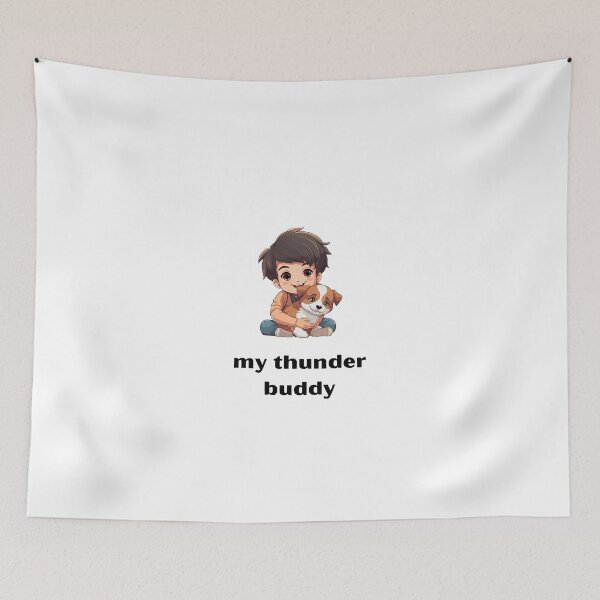Item preview, My Dog is My Thunder Buddy - Thunder for dogs shirt - My thunder buddy  designed and sold by CYGIS STORE.