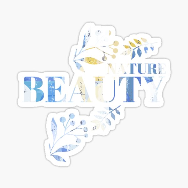 Item preview, Nature Beauty Good Vibes: Botanical Light Blue Yellow Watercolor designed and sold by DesparezDesigns.