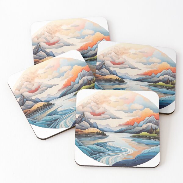 Item preview, Rivers of Color: Abstract Interpretations of Water and Sky (266) designed and sold by WASjourney.
