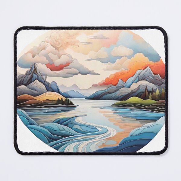 Item preview, Rivers of Color: Abstract Interpretations of Water and Sky (266) designed and sold by WASjourney.