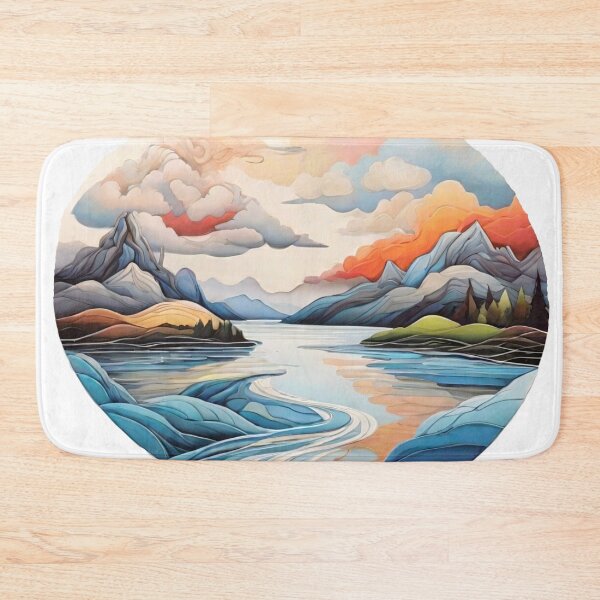 Item preview, Rivers of Color: Abstract Interpretations of Water and Sky (266) designed and sold by WASjourney.