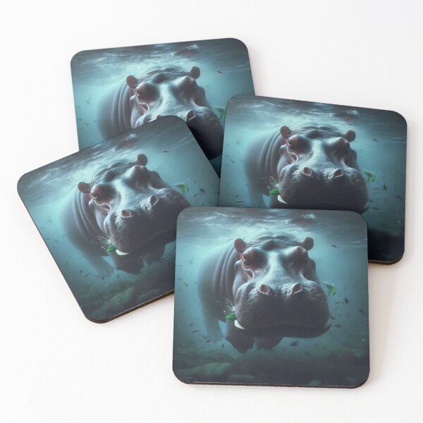 Item preview, Hippo Art #7 | Hippo Lovers designed and sold by ksgraphics222.