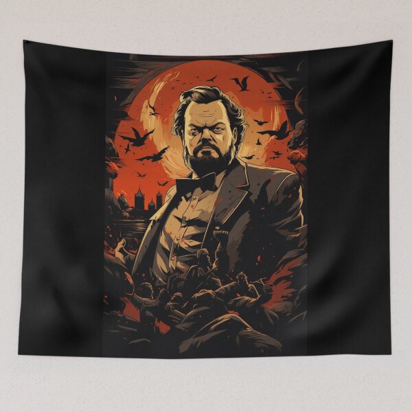Item preview, Visions of Orson: A Cinematic Tapestry Inspired by Orson Welles Fanart designed and sold by BeerBot.