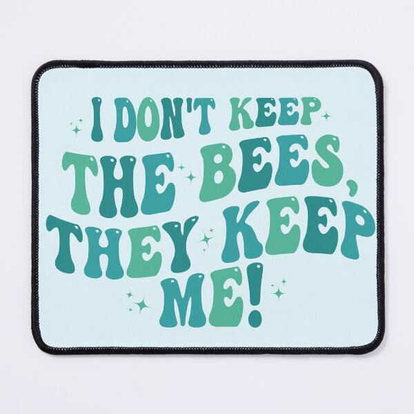 Item preview, Funny Beekeeper, Blue Groovy Design designed and sold by AryaSubramanian.