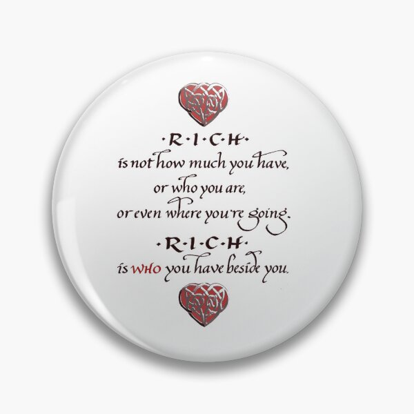 Item preview, To be loved is to be wealthy! designed and sold by Jacqueline  Shuler.