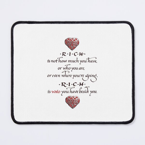 Item preview, To be loved is to be wealthy! designed and sold by Jacqueline  Shuler.