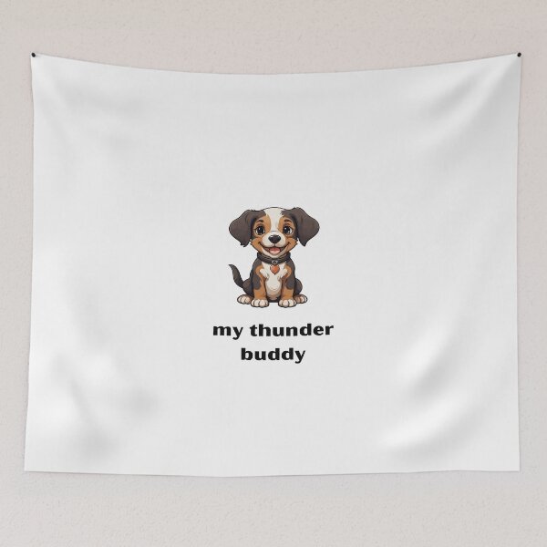 Item preview, My Dog is My Thunder Buddy - Thunder for dogs shirt - My thunder buddy  designed and sold by CYGIS STORE.