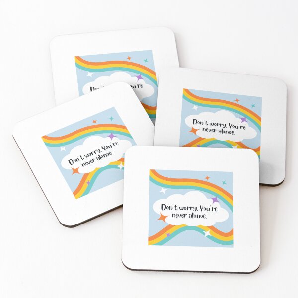 Item preview, Do not worry. You're never alone. designed and sold by Hb-Designs123.