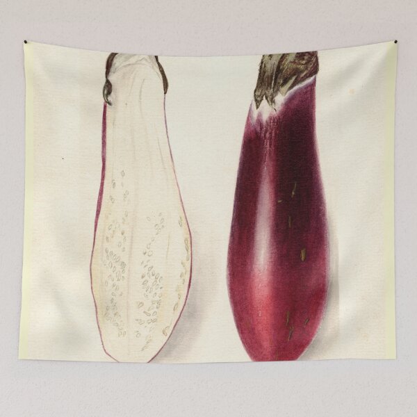 Item preview, Vintage Painting of an Eggplant  designed and sold by BravuraMedia.