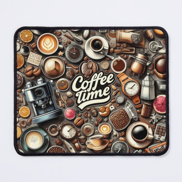 Item preview, Its coffee time A2 designed and sold by NaphDesigns.