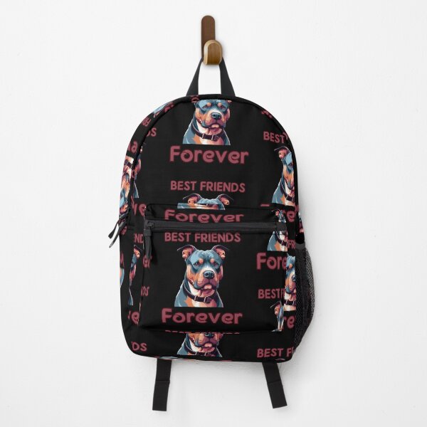 Item preview, Dog Best Friends Forever : Funny Cute Pitbull designed and sold by ArtfulNook.