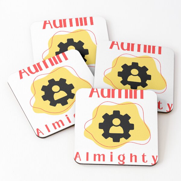 Item preview, Admin almighty, funny gift for administrators 2 designed and sold by GroonSpace.