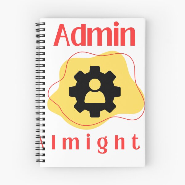 Item preview, Admin almighty, funny gift for administrators 2 designed and sold by GroonSpace.