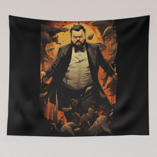 Item preview, Visions of Orson: A Cinematic Tapestry Inspired by Orson Welles Fanart designed and sold by BeerBot.