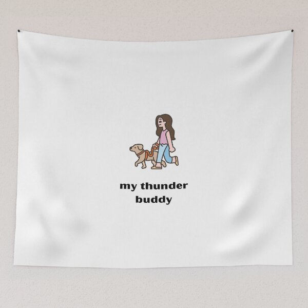 Item preview, My Dog is My Thunder Buddy - Thunder for dogs shirt - My thunder buddy  designed and sold by CYGIS STORE.