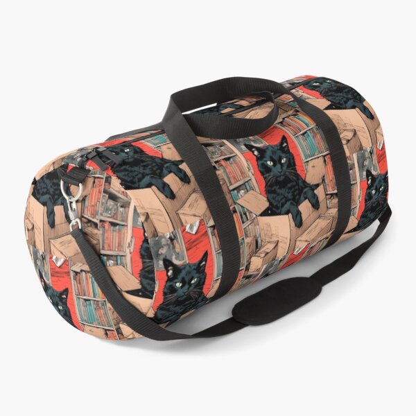 Item preview, Cat litter box and cat box sitting on cardboard box: Cat in box designed and sold by The  Knick Knack Nook.