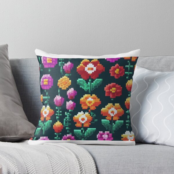 Item preview, Blooming Pixels: A Burst of Pixelated Beauty || designed and sold by Its-a-me-Marco.