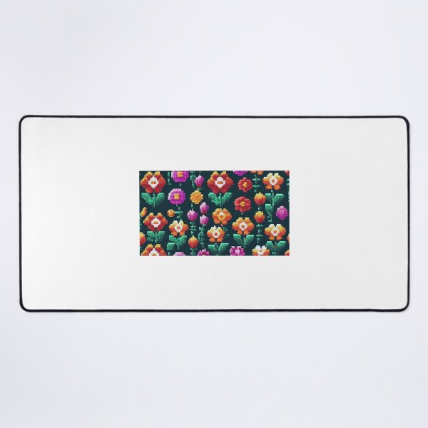 Item preview, Blooming Pixels: A Burst of Pixelated Beauty || designed and sold by Its-a-me-Marco.