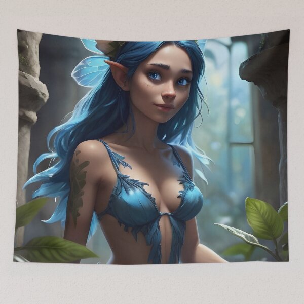 Item preview, Cute Fantasy Elf Fairy designed and sold by TheArtOfPat.