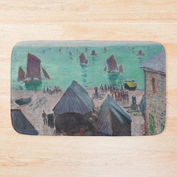 Item preview, The Departure of the Boats, Étretat (1885) | Monet designed and sold by Oliveirallan.