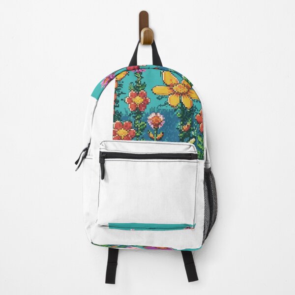 Item preview, Blooming Pixels: A Burst of Pixelated Beauty ||| designed and sold by Its-a-me-Marco.