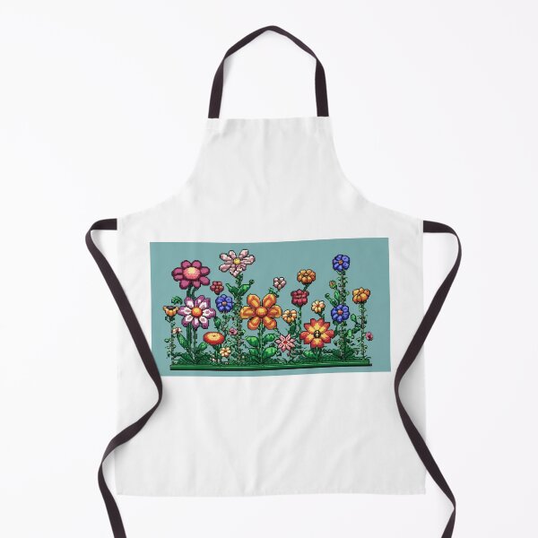 Item preview, Blooming Pixels: A Burst of Pixelated Beauty |||| designed and sold by Its-a-me-Marco.