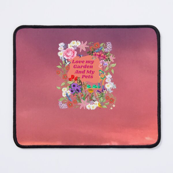 Item preview, I love my garden and my pets. designed and sold by MCanderart.