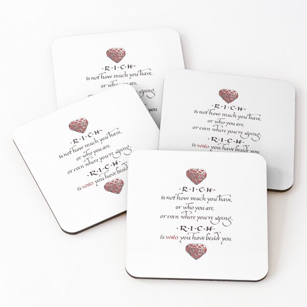 Item preview, To be loved is to be wealthy! designed and sold by Jacqueline  Shuler.