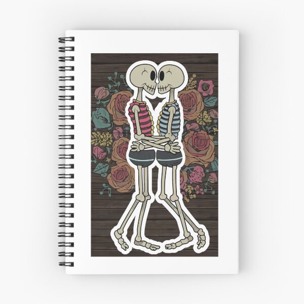 Item preview, Preppy skeleton love designed and sold by FreshArtFusion.