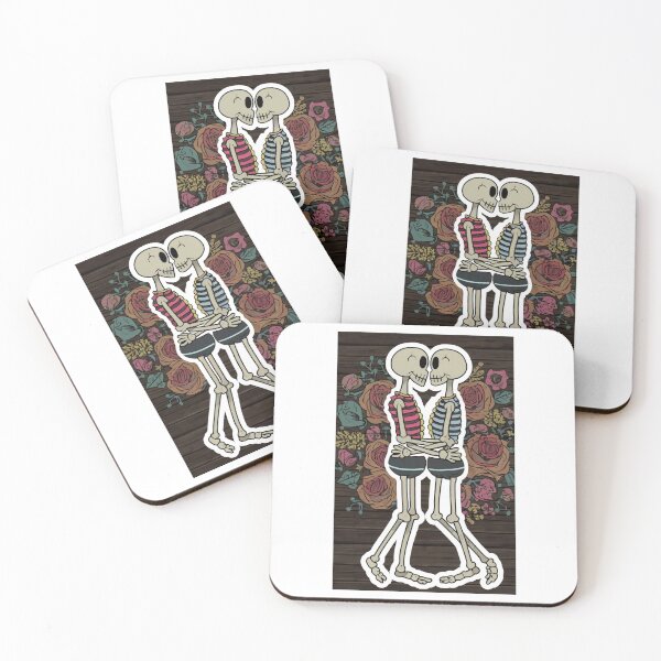 Item preview, Preppy skeleton love designed and sold by FreshArtFusion.