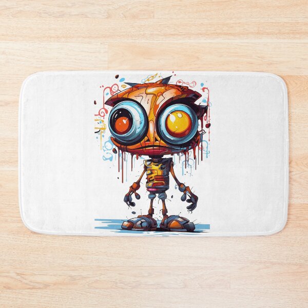 Item preview, Galactic Goggle-Eyes: The Robo-Alien Hybrid Tee designed and sold by Moisky Patterns.