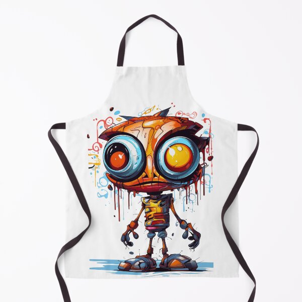 Item preview, Galactic Goggle-Eyes: The Robo-Alien Hybrid Tee designed and sold by Moisky Patterns.