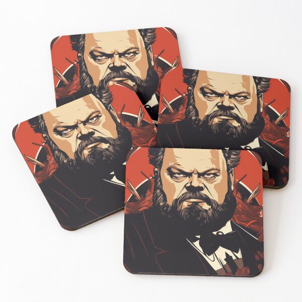 Item preview, Visions of Orson: A Cinematic Tapestry Inspired by Orson Welles Fanart designed and sold by BeerBot.